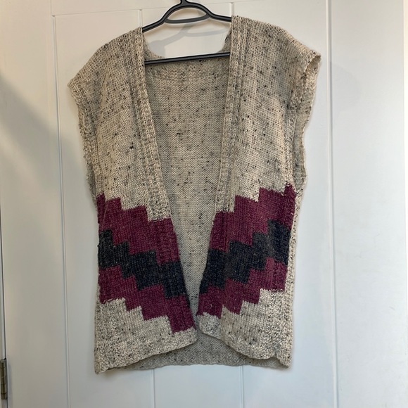Handmade cardigan vest - Picture 1 of 3